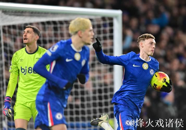 英超-帕尔默贡献进球恩佐远射得分 切尔西2-2战平伯恩茅斯